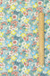 Portland Flowers Cotton Room Fabric Roll - Blue