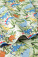 Dinosaur Jungle Cotton Room Fabric Roll - Blue