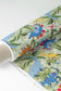 Dinosaur Jungle Cotton Room Fabric Roll - Blue