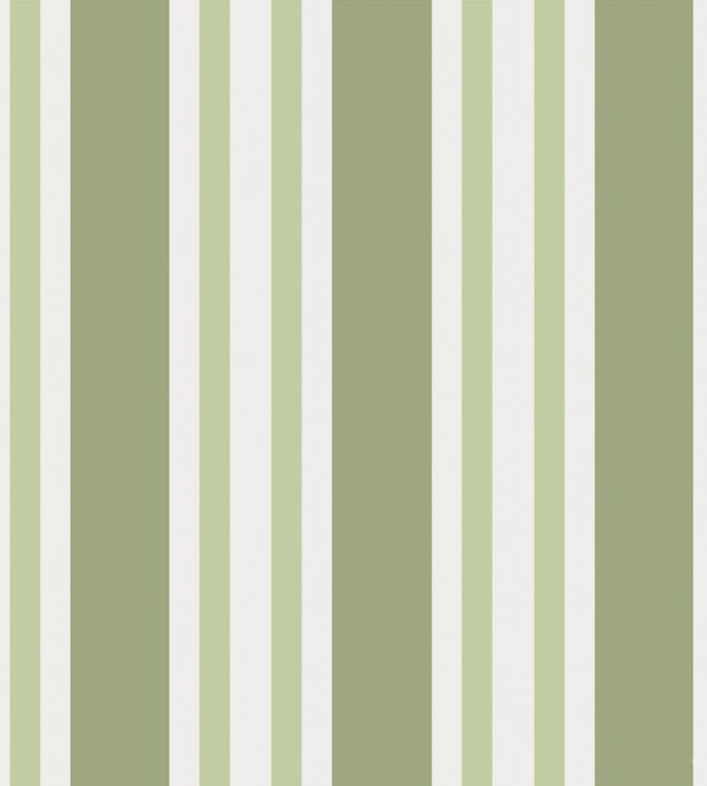 Polo Stripe Wallpaper - Green - Cole & Son