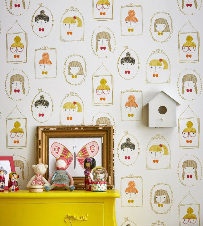 Hello Dolly Room Wallpaper 2 - Multicolor