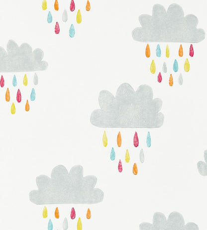 April Showers Wallpaper - Gray