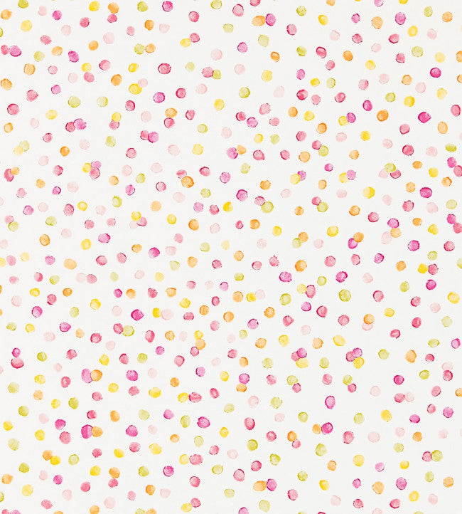 Lots Of Dots Wallpaper - Pink