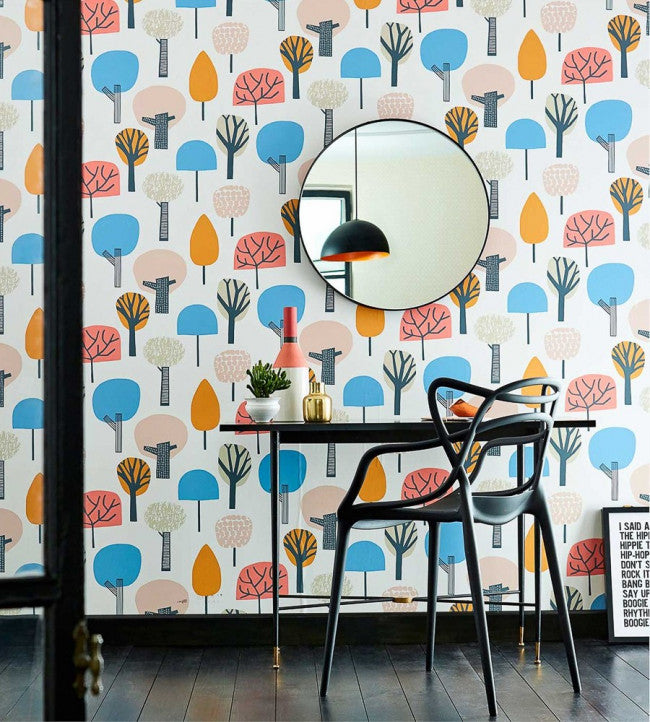 Liora Room Wallpaper - Multicolor