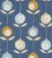 Pepino Wallpaper - Blue