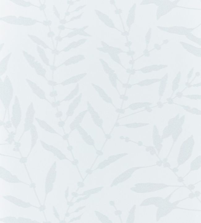 Chaconia Shimmer Wallpaper - Silver 