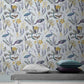 111721 - Glasshouse Wallpaper - Soft Grey - Graham & Brown