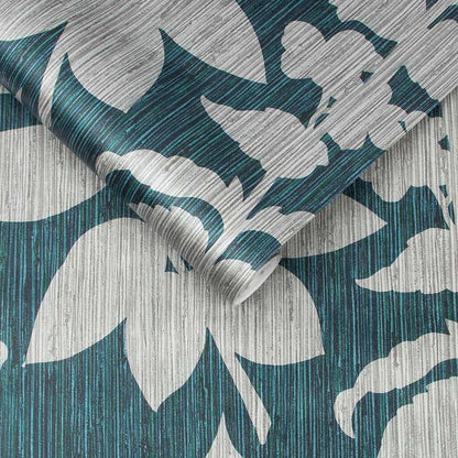 111723 - Aspen Wallpaper - Teal - Graham & Brown