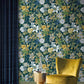 111731 - Glasshouse Flora Wallpaper - Green - Graham & Brown