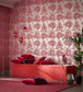 Bavero Room Wallpaper - Red