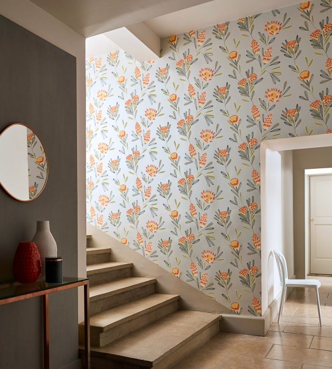 Cayo Room Wallpaper - Gray