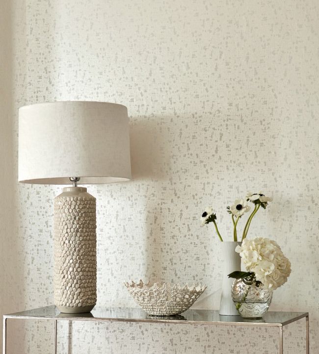 Lucette Room Wallpaper - White