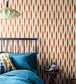 Kasuri Room Wallpaper - Orange