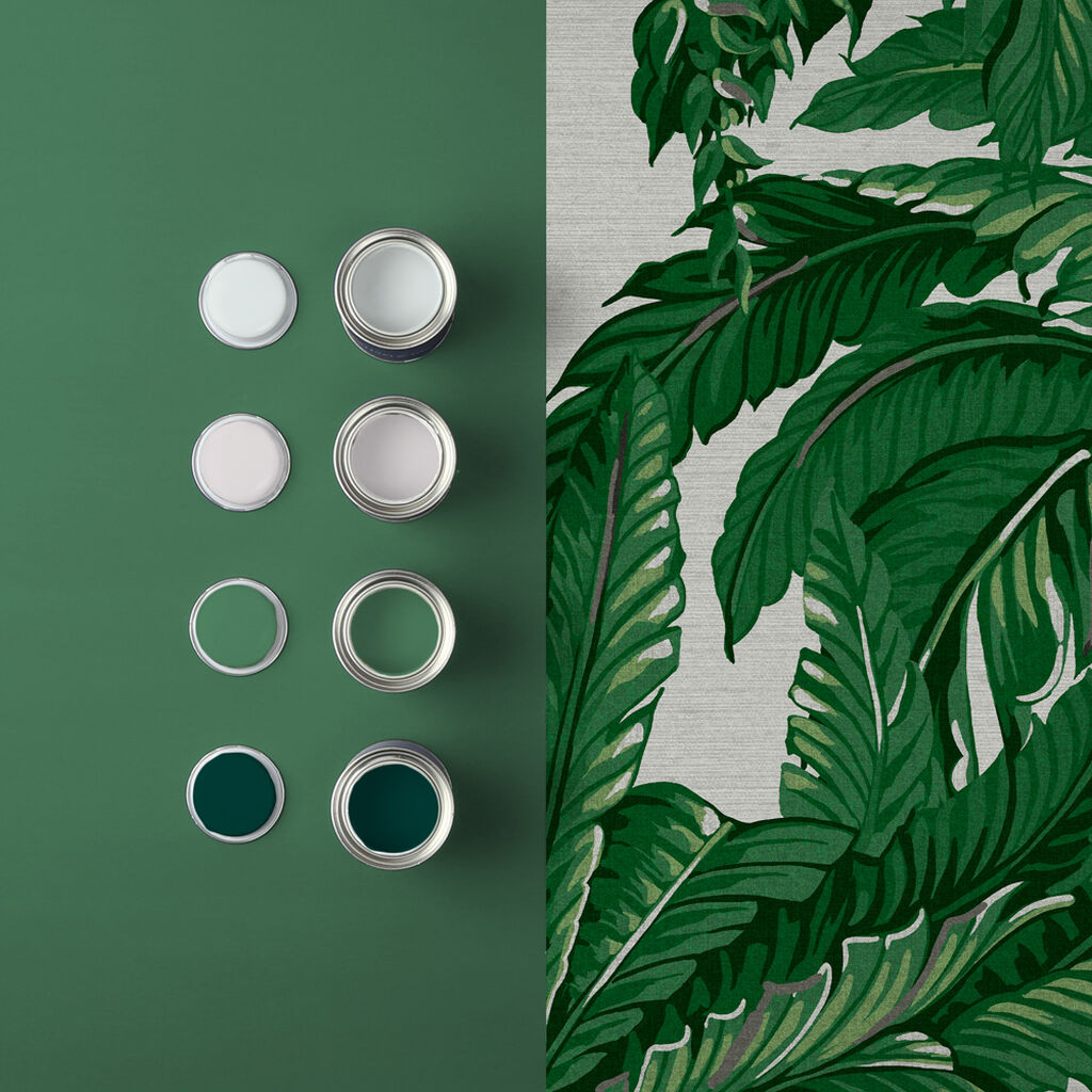 Daintree Palm Room Wallpaper 2 - Green