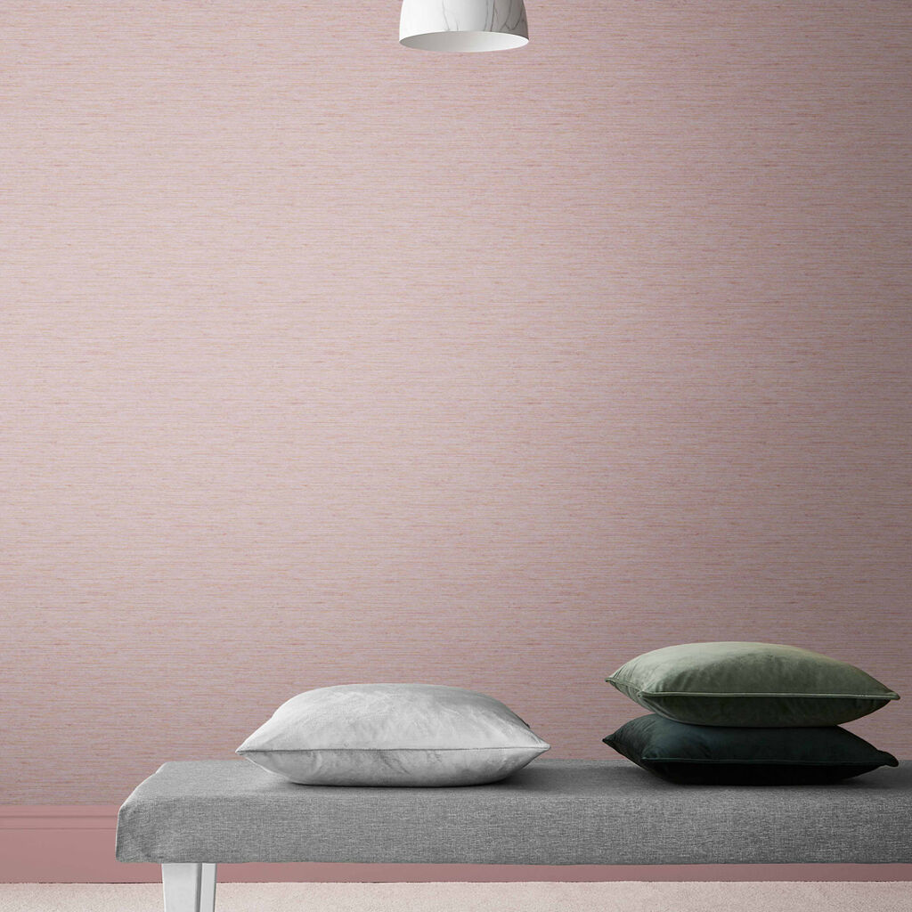 Silk Texture Room Wallpaper 3 - Pink