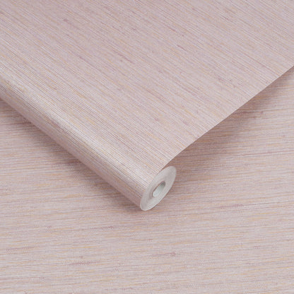 112024 - Silk Texture Wallpaper - Blush - Graham & Brown