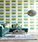 Elliptic Room Wallpaper - Green
