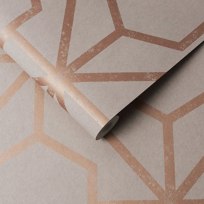 112199 - Rinku Wallpaper - Natural - Graham & Brown