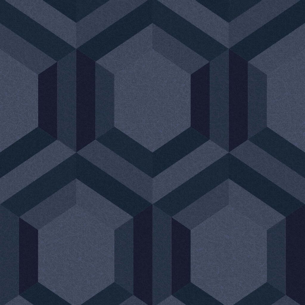 Thales Wallpaper - Blue 