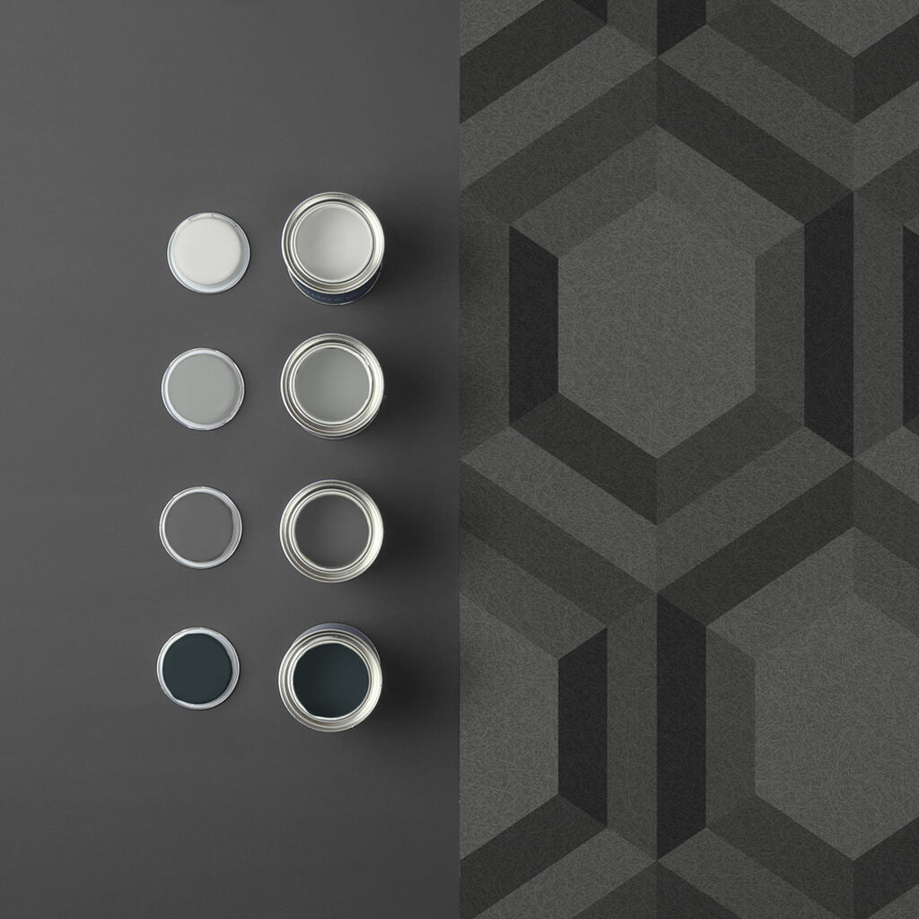 Thales Room Wallpaper 2 - Gray