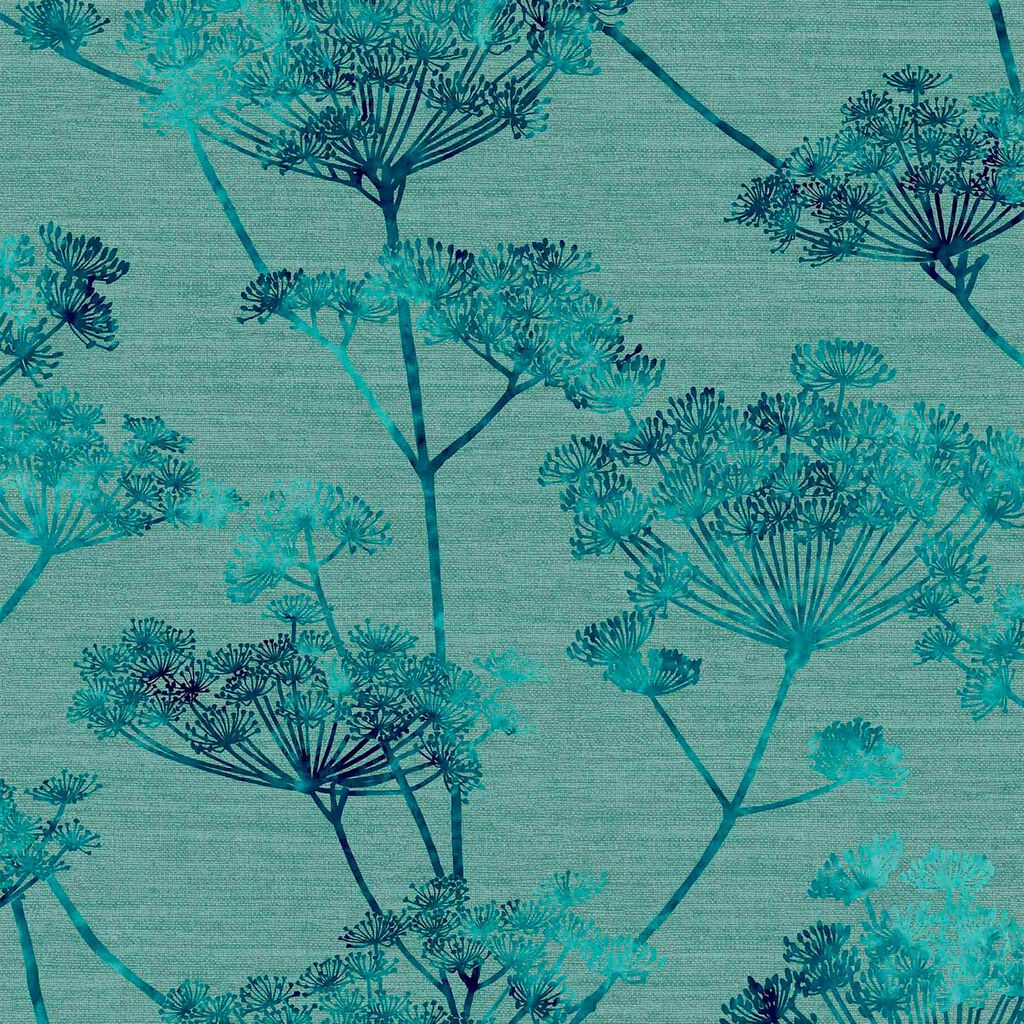 Hortus Wallpaper - Teal