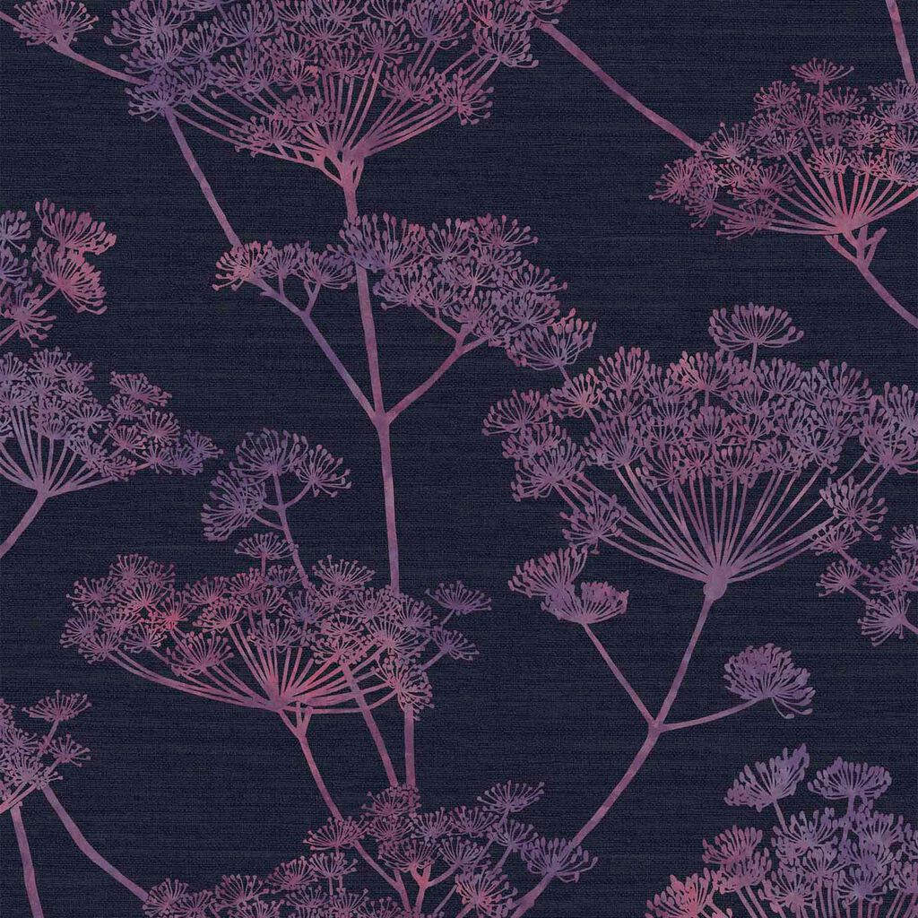 Hortus Wallpaper - Purple