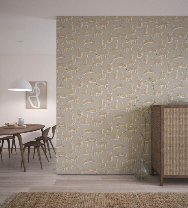 Lionel Room Wallpaper - Gray