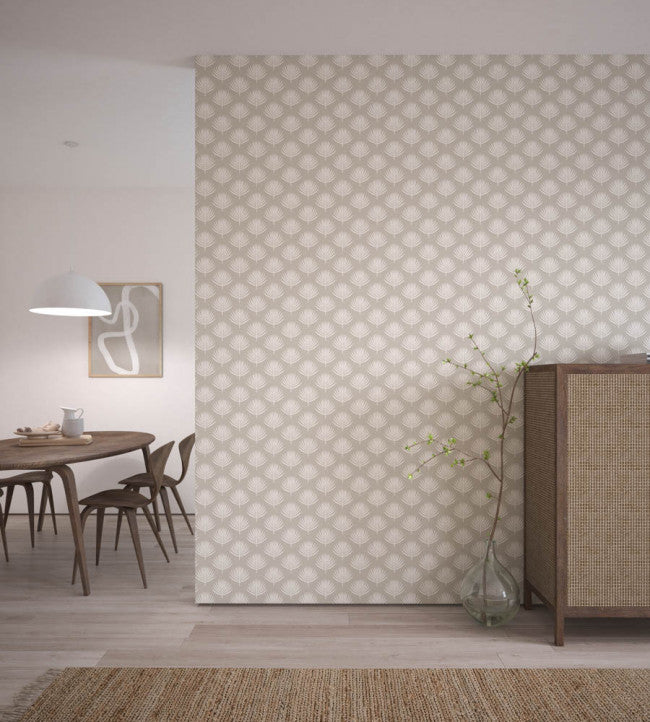 Ballari Room Wallpaper - Gray