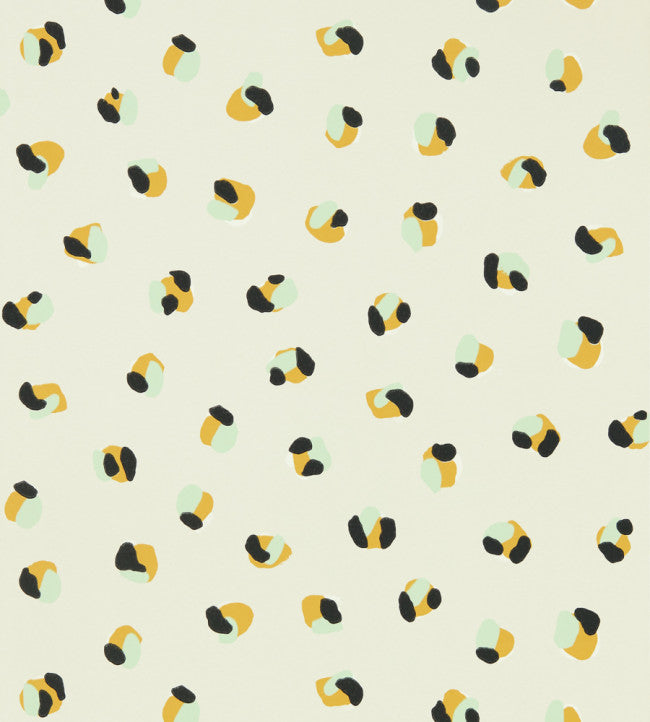 Leopard Dots Wallpaper - Gray