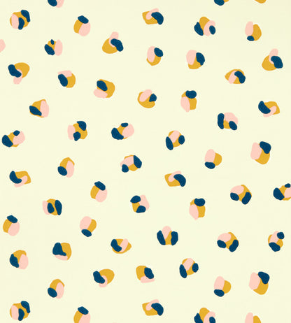 Leopard Dots Wallpaper - Cream