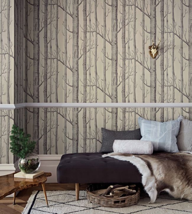 Woods Wallpaper - Brown  - Cole & Son