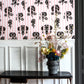 113477 - Hide and Seek Wallpaper - Rose - Graham & Brown