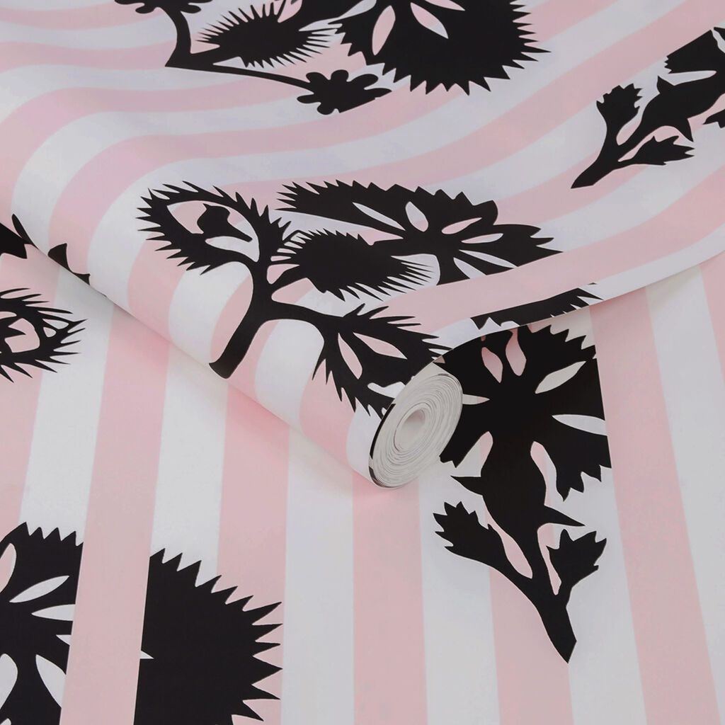 113477 - Hide and Seek Wallpaper - Rose - Graham & Brown