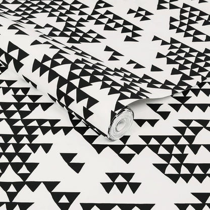 113479 - Secret Mountain Wallpaper - Black White - Graham & Brown