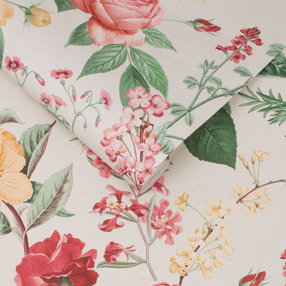 Parsonage Bloom Wallpaper - Cream