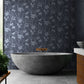 113941 - Brutal Beauty Wallpaper - Midnight - Graham & Brown