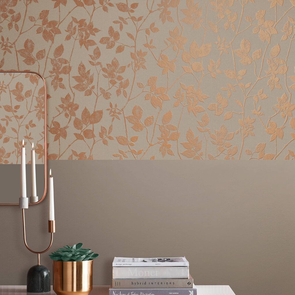 113946 - Luna Wallpaper - Natural - Graham & Brown