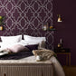 113961 - Versailles Wallpaper - Amethyst - Graham & Brown