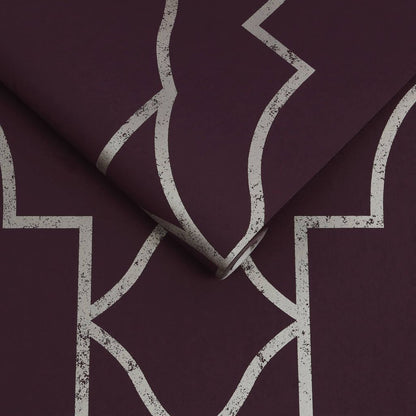 113961 - Versailles Wallpaper - Amethyst - Graham & Brown