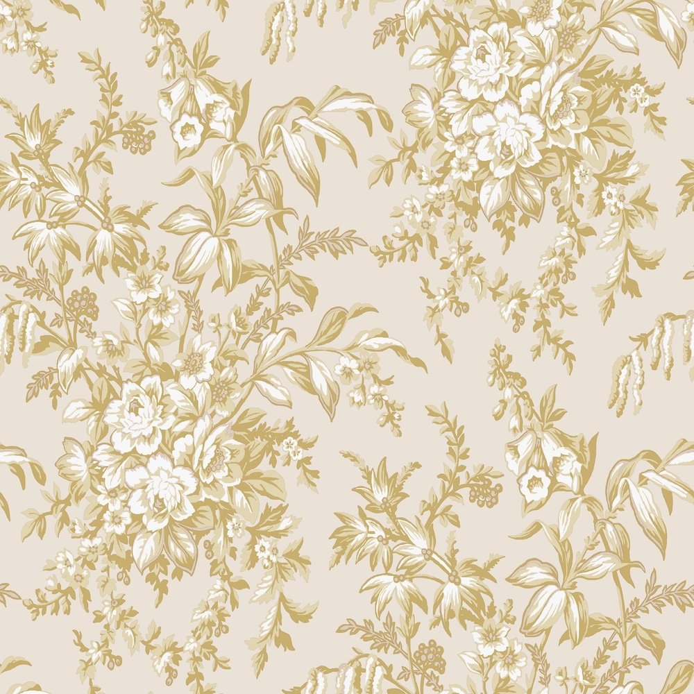 Picardie Wallpaper - Gold 