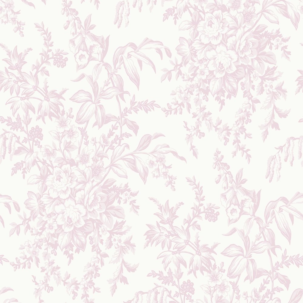 Picardie Wallpaper - Pink 