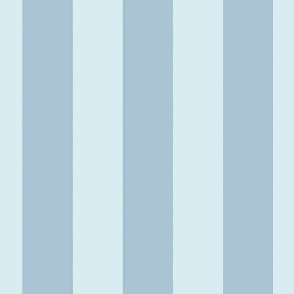 Lille Matt Stripe Blue Sky Wallpaper - Blue
