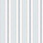Heacham Stripe Wallpaper - Blue