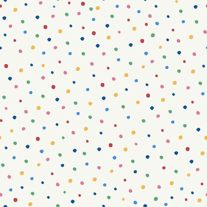 Lynx Multi Spot Nursey Wallpaper - Multicolor