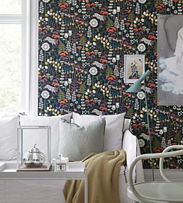 Hoppmosse Room Wallpaper 2 - Brown