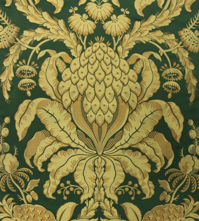 Les Ananas Fabric - Green 