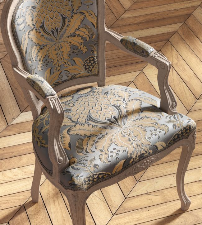 Les Ananas Room Fabric 2 - Yellow