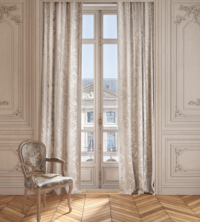 Les Ananas Room Fabric - Cream