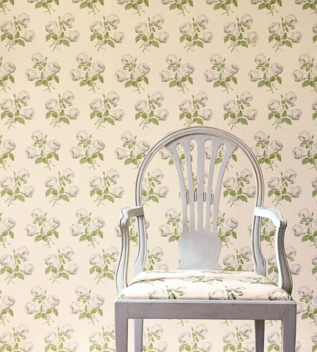 Bowood Room Wallpaper - Green