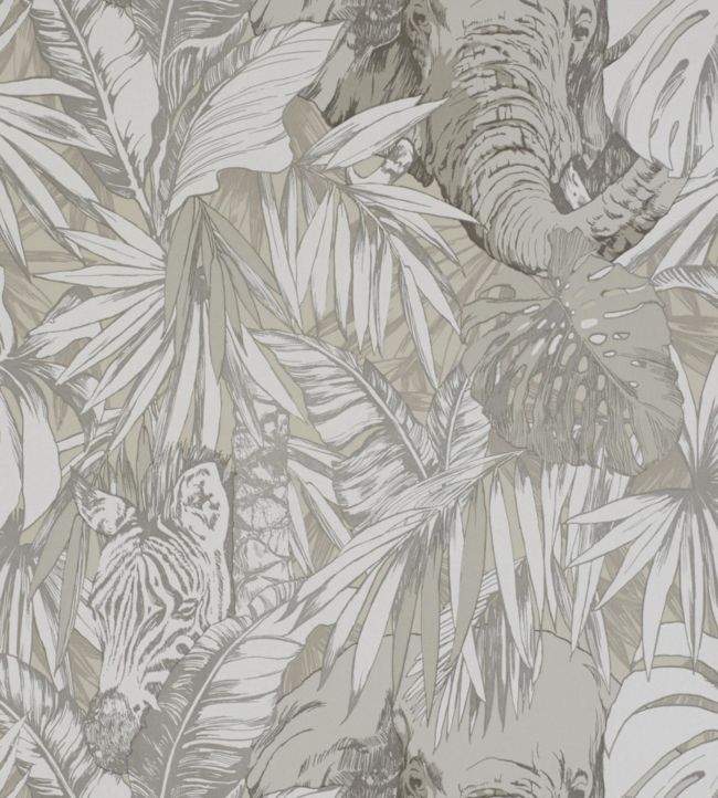 Samburu Wallpaper - Gray 